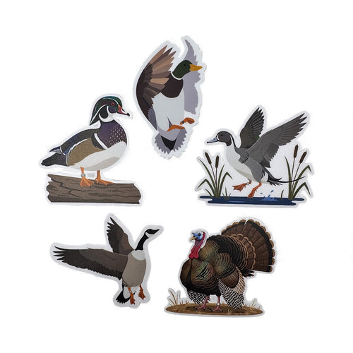 '2025 Season' Series FLYT Rings Limited Edition 3" x 2" Waterfowl Sticker Pack