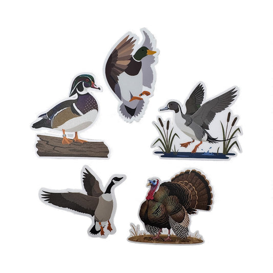 '2025 Season' Series FLYT Rings Limited Edition 3" x 2" Waterfowl Sticker Pack