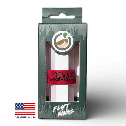 FLYT "RED REWARD" Silicone Duck Band Ring