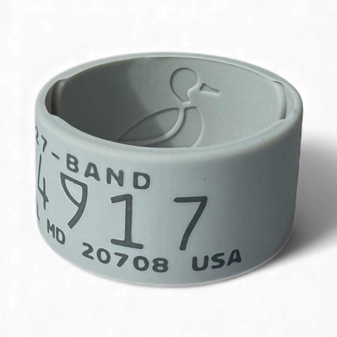 FLYT "STEEL GRAY" Silicone Duck Band Ring